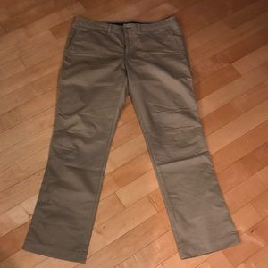 LL bean khaki pants 36w 32